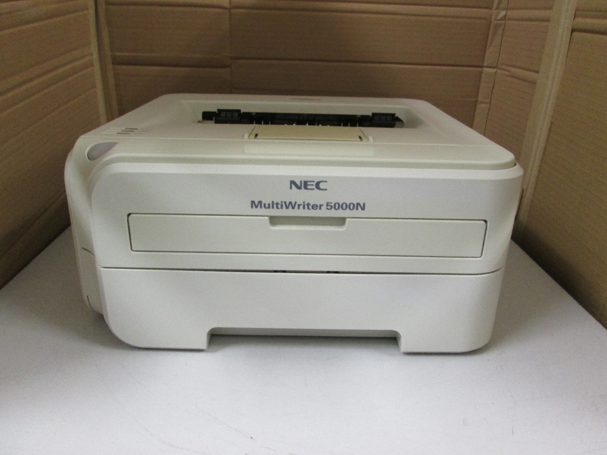 ◎中古レーザープリンタ【NEC MultiWriter 5000N】トナー/ドラムなし◎2207131_画像1