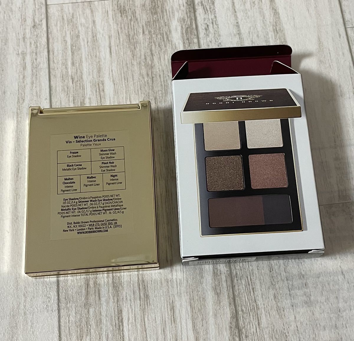 BOBBI BROWN Bobbi Brown вино I Palette тени для век Palette не использовался I цвет тени для век 