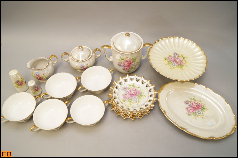 ☆未使用☆ FANCY JAPAN CHINA カップ プレート ティーポット-