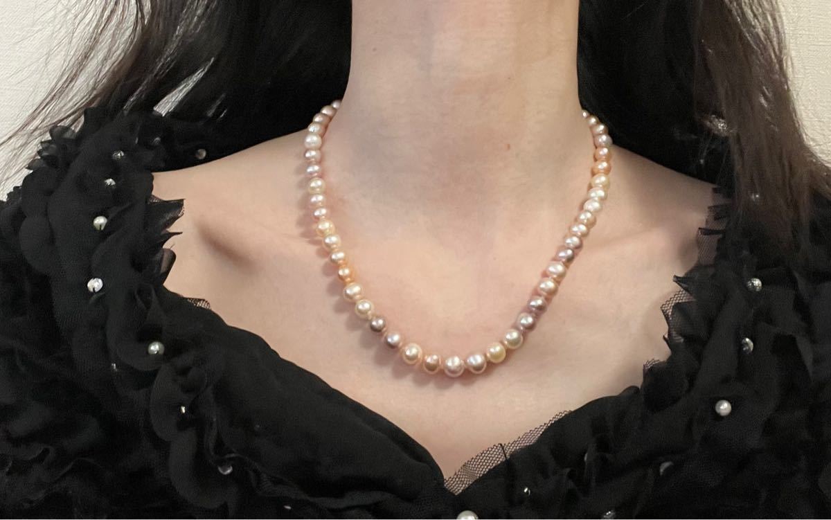 あこや真珠ネックレス マルチカラー Pearl www.pa-trenggalek.go.id