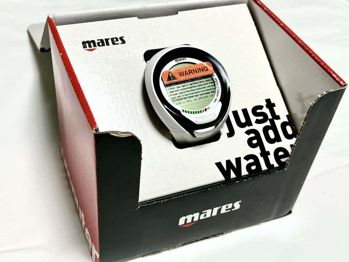 □ 新品 2022 ダイビングコンピューターマレス mares puck pro+ WH/BK