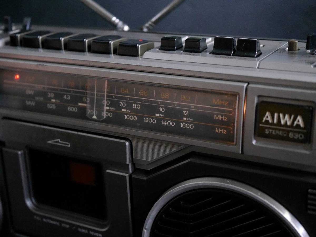 ご予約品ご予約品AIWA ラジカセ ステレオ TPR-820 TPR-830 2台
