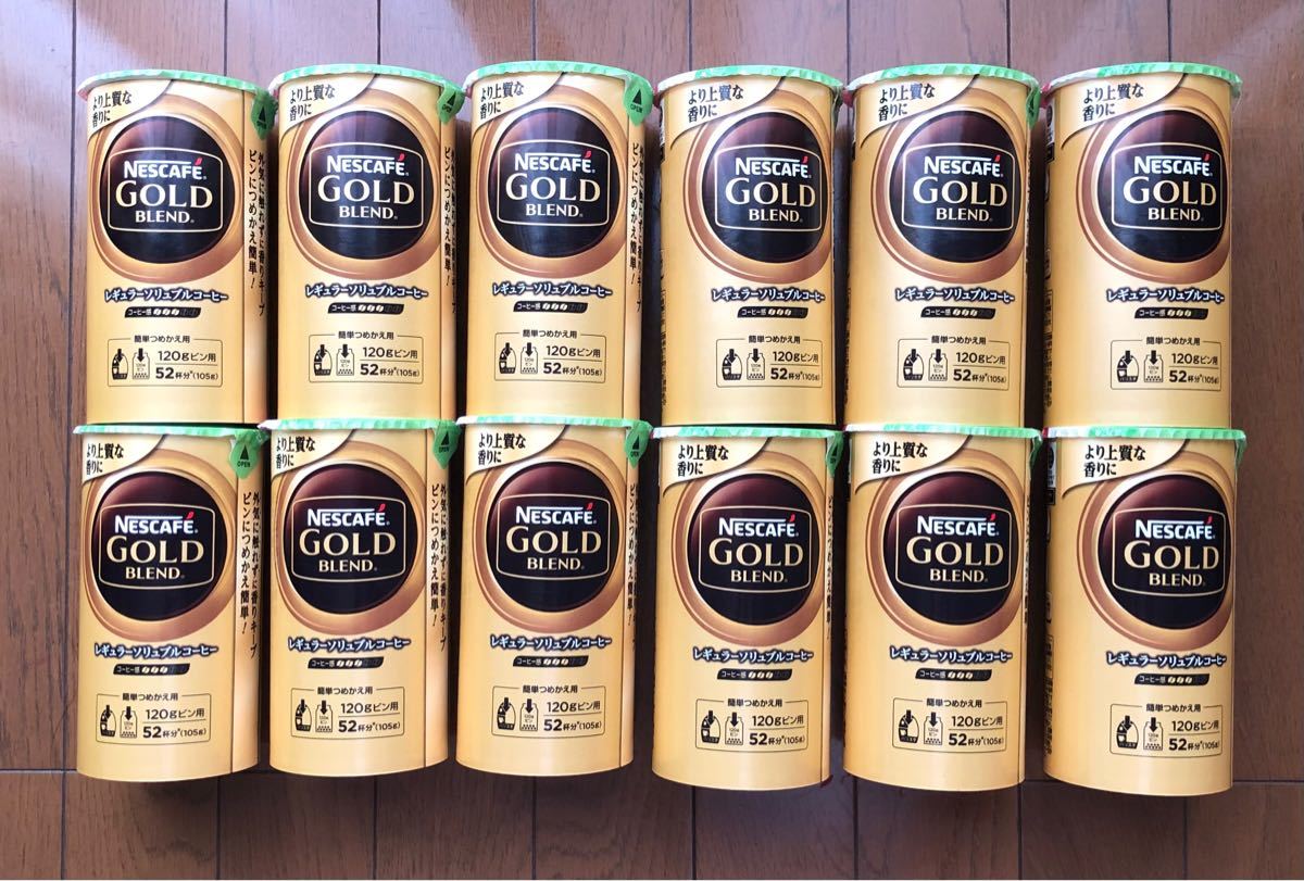 ファッションの ネスカフェゴールドブレンド120g 12本セット tdh