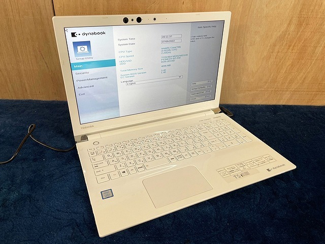 SZE25704相 東芝 dynabook 15.6型 ノートPC 本体のみ P2T5KPBW SZE25704相 東芝 dynabook 15.6型 ノートPC 本体のみ P2T5KPBW