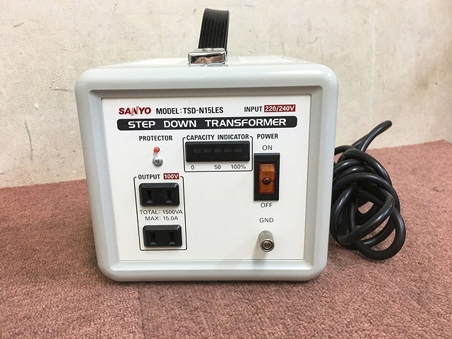 SANYO 変圧器 TSD-N15LES | www.gamescaxas.com
