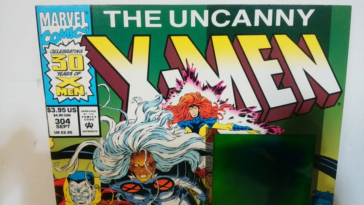 American comics アメコミ「THE UNCANNY X-MEN・アンキャニィ X-メン」Vol.1 No.304・September,1993　MARVEL COMIC・マーベル・コミックス_画像3