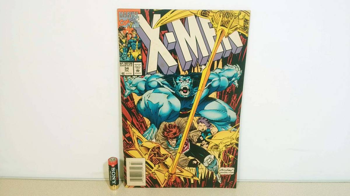 American comics アメリカン・コミックス 「X-MEN・X-メン」 Vol.1 No.34・July,1994.　MARVEL COMIC・マーベル・コミックス_画像1