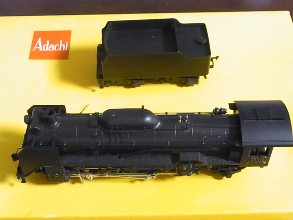 最大73%オフ! D51238,アダチ 動作確認済み 半流型蒸気機関車 HO