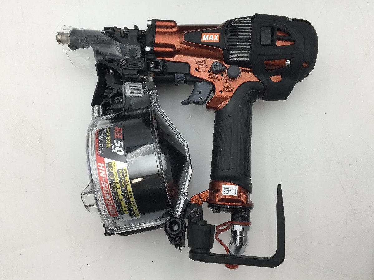 領収書発行可】☆MAX/マックス 高圧釘打機スーパーネイラマイスター
