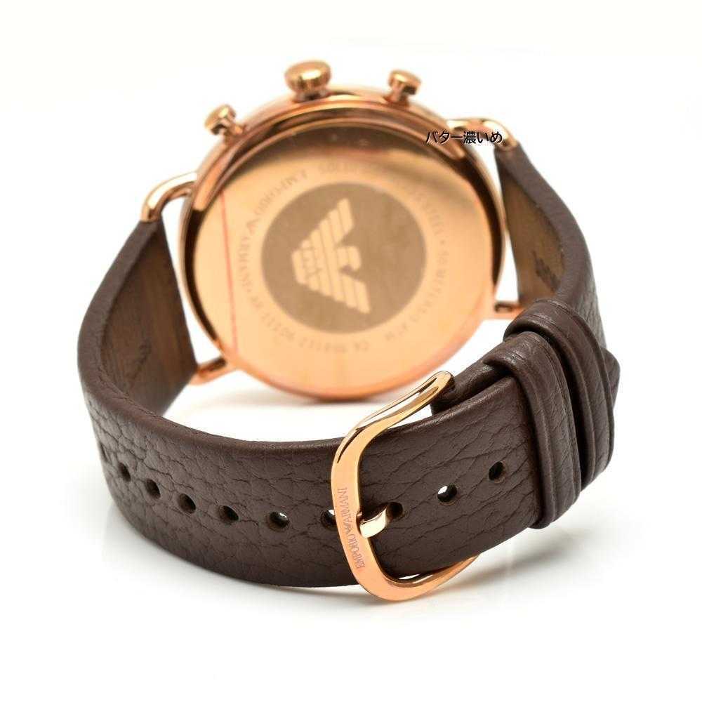 新品 エンポリオアルマーニ EMPORIO ARMANI 腕時計 メンズ クロノ