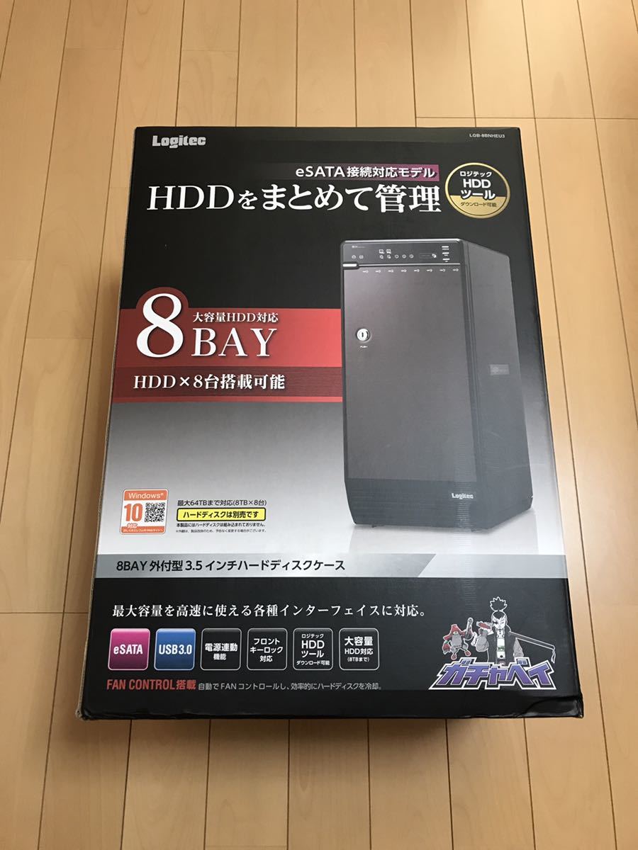 割り引き エレコム HDDケース 3.5インチHDD 8Bay USB3.0 eSATA接続