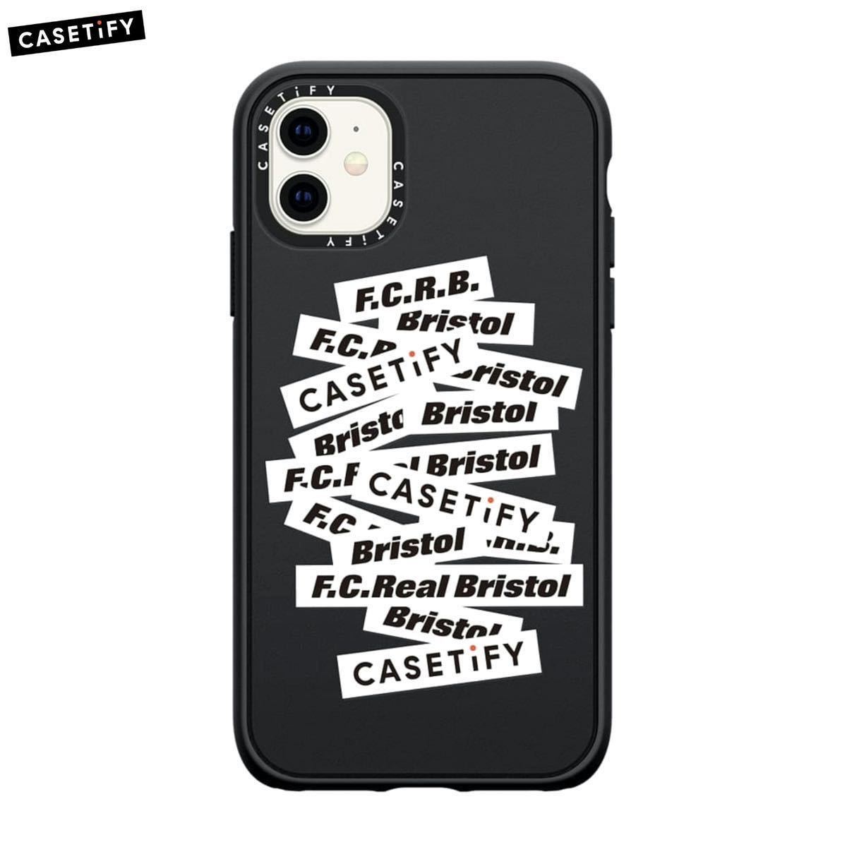 【良品】【送料最安310円】FCRB f.c real bristol エフシーレアルブリストル SOPHNET ソフ CASETIFY SCARVES SOLID iPhone CASE 携帯ケース_画像1