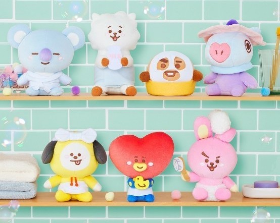 BT21 一番くじ ぬいぐるみ  KOYA RJ SHOOKY MANG CHIMMY TATA COOKY BTS