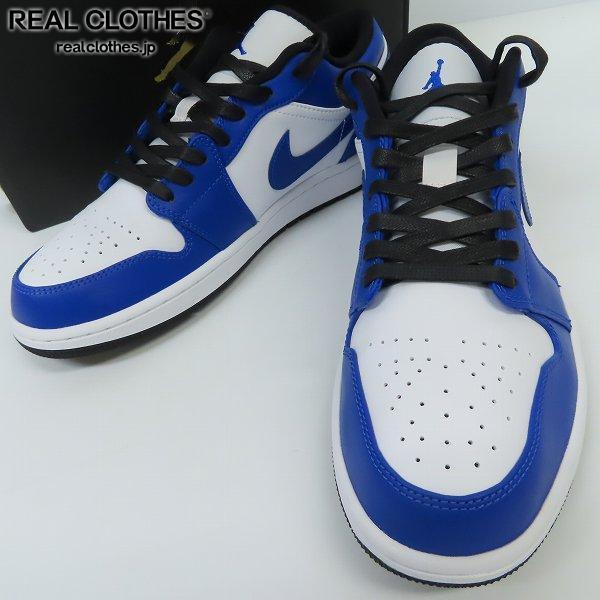 NIKE/ナイキ AIR JORDAN 1 LOW GAMEROYAL エアジョーダン1 553558-124 28.0 /080_詳細な状態は商品説明内をご確認ください。