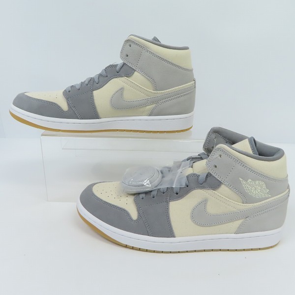 【未使用】NIKE/ナイキ AIR JORDAN 1 MID/エアジョーダン 1 ミッド SE　COCONUT MILK DN4281-100/28.5 /080_画像4