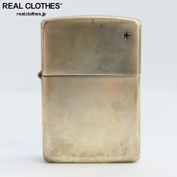 ZIPPO/ジッポー STERLING/スターリング ワンポイントストーン/2002年製