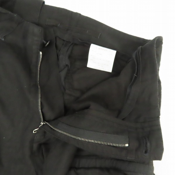 JULIUS/ユリウス 14SS テンセルリネンカルゼガスマスクカーゴパンツ