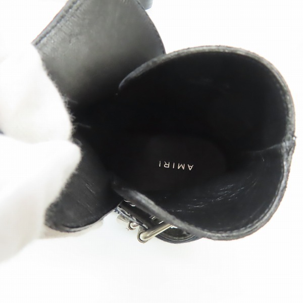 AMIRI/アミリ Bandana Buckle Boot/スエードレザー バンダナバックル