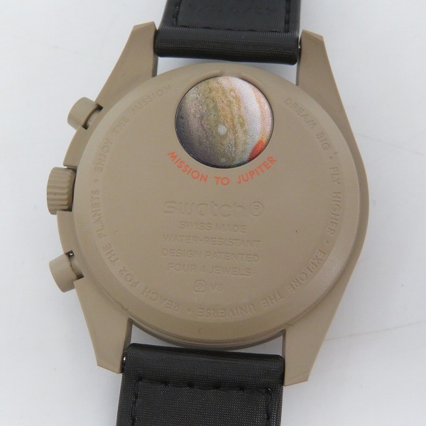 (2)【保証期間内】Swatch/スウォッチ×OMEGA/オメガ スピードマスター Mission to Jupiter S033C100 /000