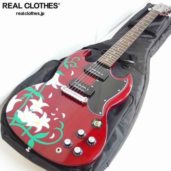 Yahoo!オークション - ESP×OVERDRIVE コラボギター SGタイプ 紗 Yahoo!オークション - ESP×OVERDRIVE コラボギター SGタイプ 紗