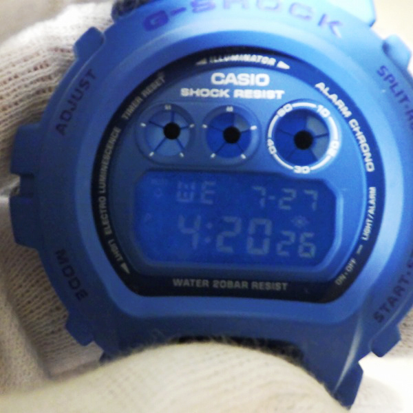 コレクショ G-SHOCK - G-SHOCK DW-6900MM クレイジーカラーズ 青