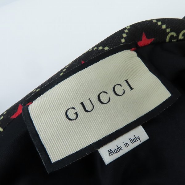 ☆GUCCI/グッチ ZIP OVER JKT TECHNICAL JERSEY GGスタージャージー