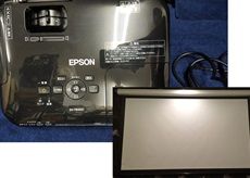 □n2068H EPSON プロジェクター IZUMI-COSMO スクリーン セット □n2068H EPSON プロジェクター IZUMI-COSMO スクリーン セット