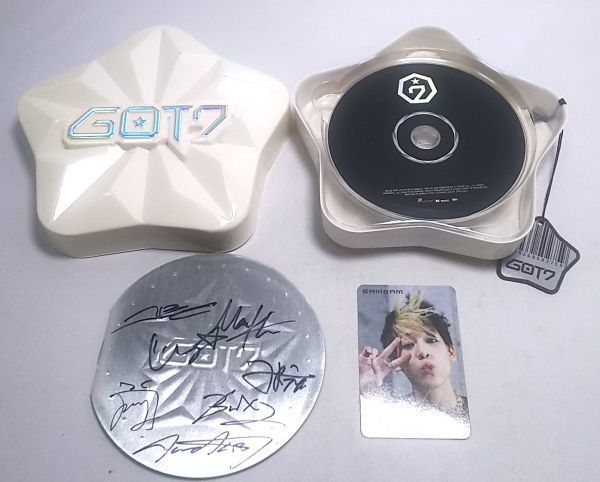 CD★GOT7 韓国ポップス トレカ メンバーサイン 専用ケース_画像2