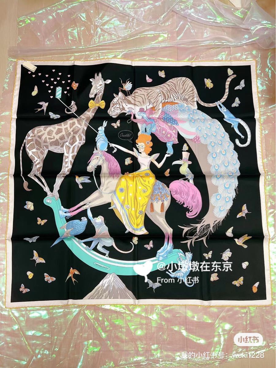 Hermes Story scarf 90 エルメス スカーフ カレ capacitacion
