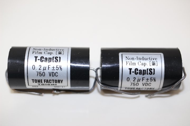 Yahoo!オークション - TONE FACTORY TOICHI T-Cap【S】 0.2μF±5 Yahoo!オークション - TONE FACTORY TOICHI T-Cap【S】 0.2μF±5
