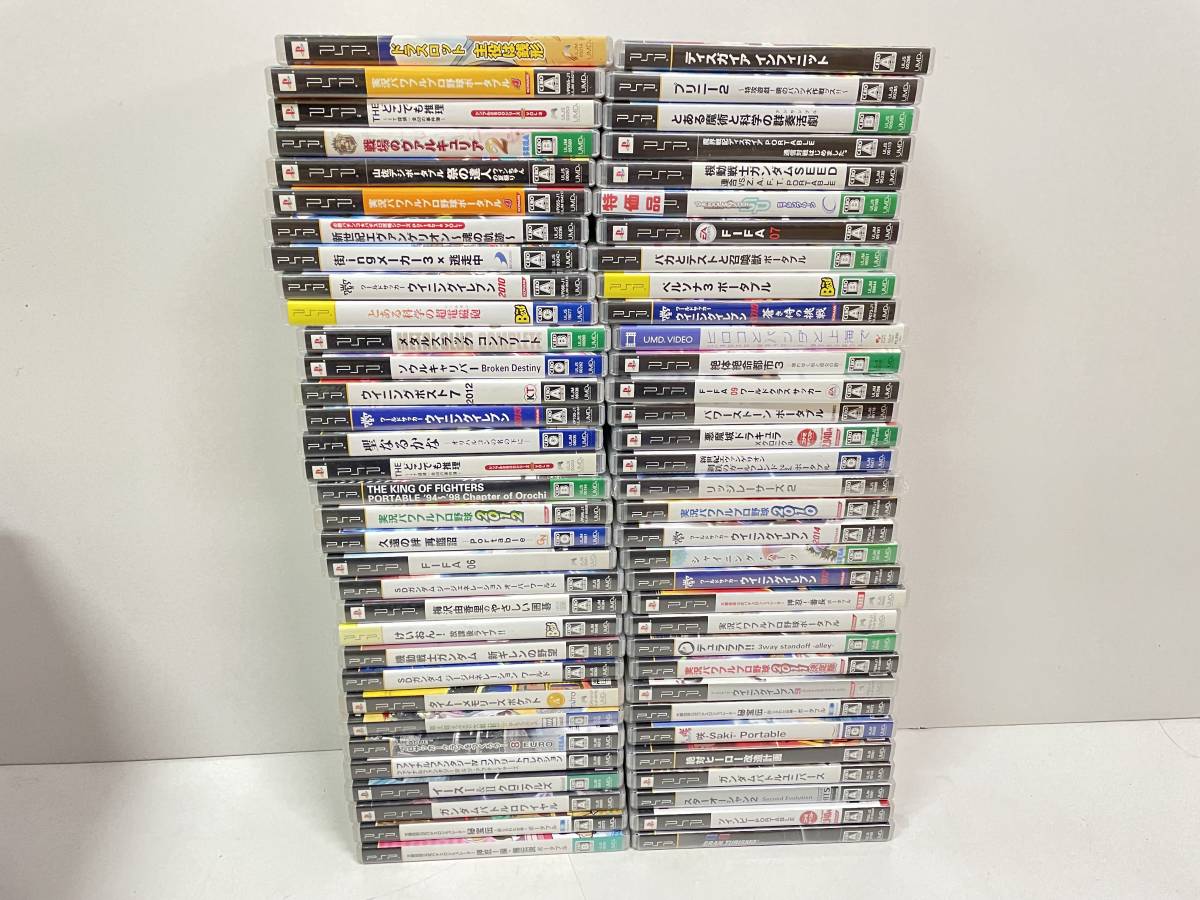 PSP ソフト 66本セット まとめ売り ゲームソフト プレーステーション