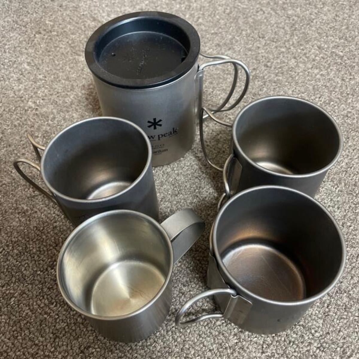 スノーピーク チタンシングルマグ チタンシングルマグ セット スノーピーク チタンシングルマグ チタンシングルマグ セット