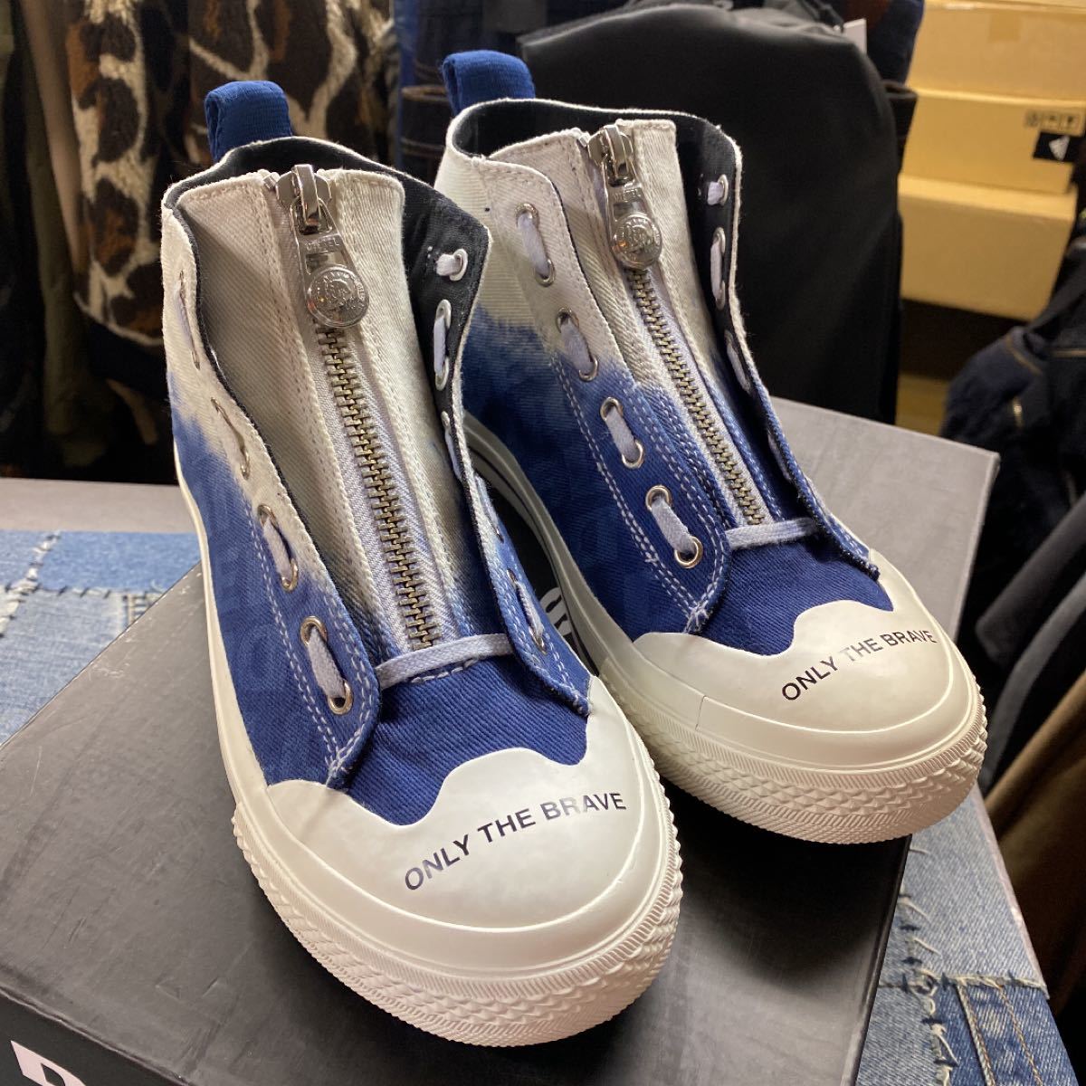 新品】DIESEL ハイカットスニーカー 41 26.5cm | contifarma.pe