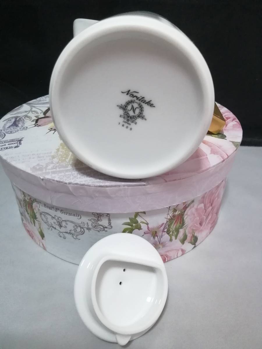 新品未使用◆自宅保管 ノリタケ リズモライン アミ　ポット NORITAKE ※受注生産品_画像10