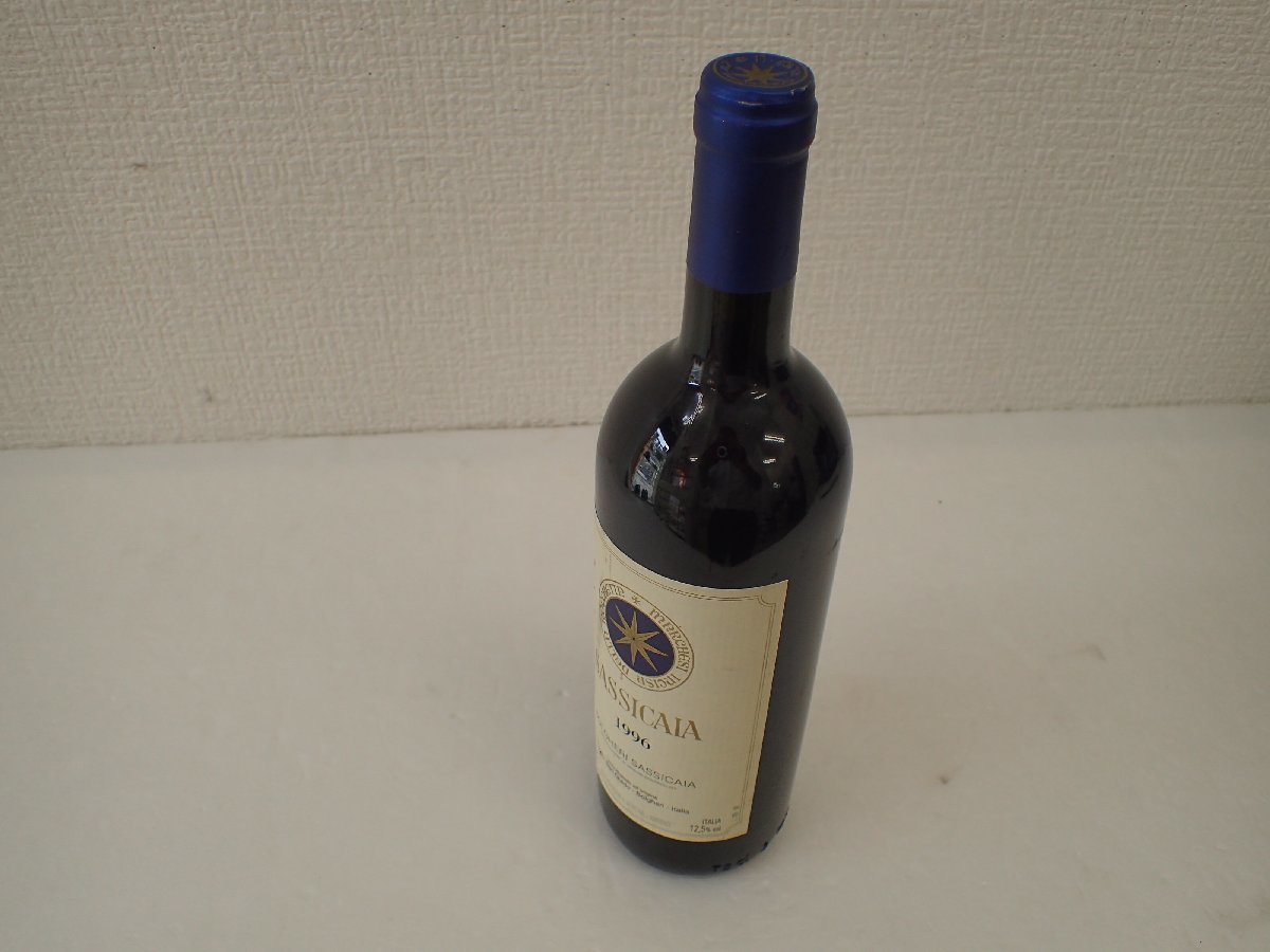 大黒屋】【未開栓】SASSICAIA サッシカイア 1996 赤 ワイン 750ml 12.5