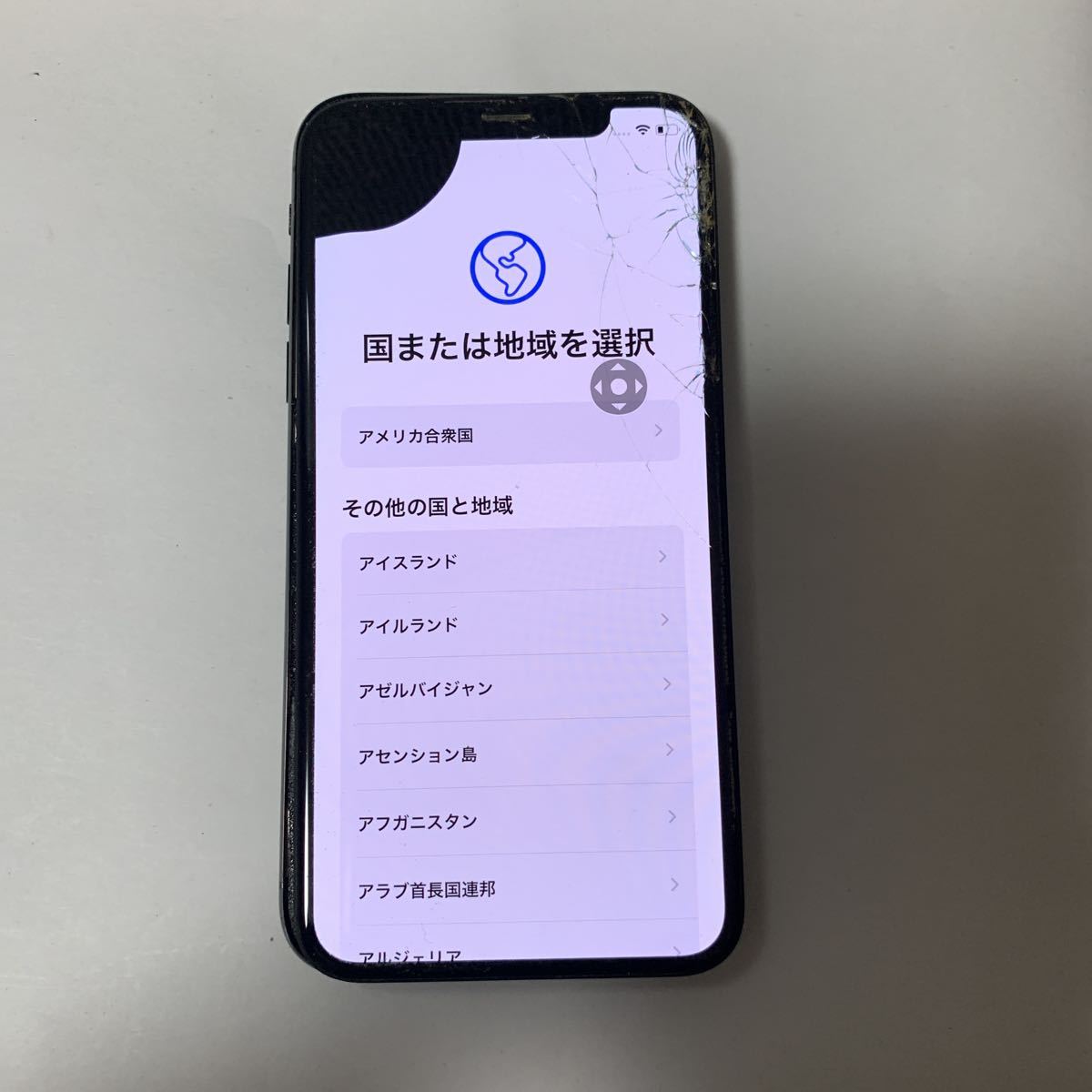 iPhone XS純正フロントパネル★ジャンク品(755)の画像2