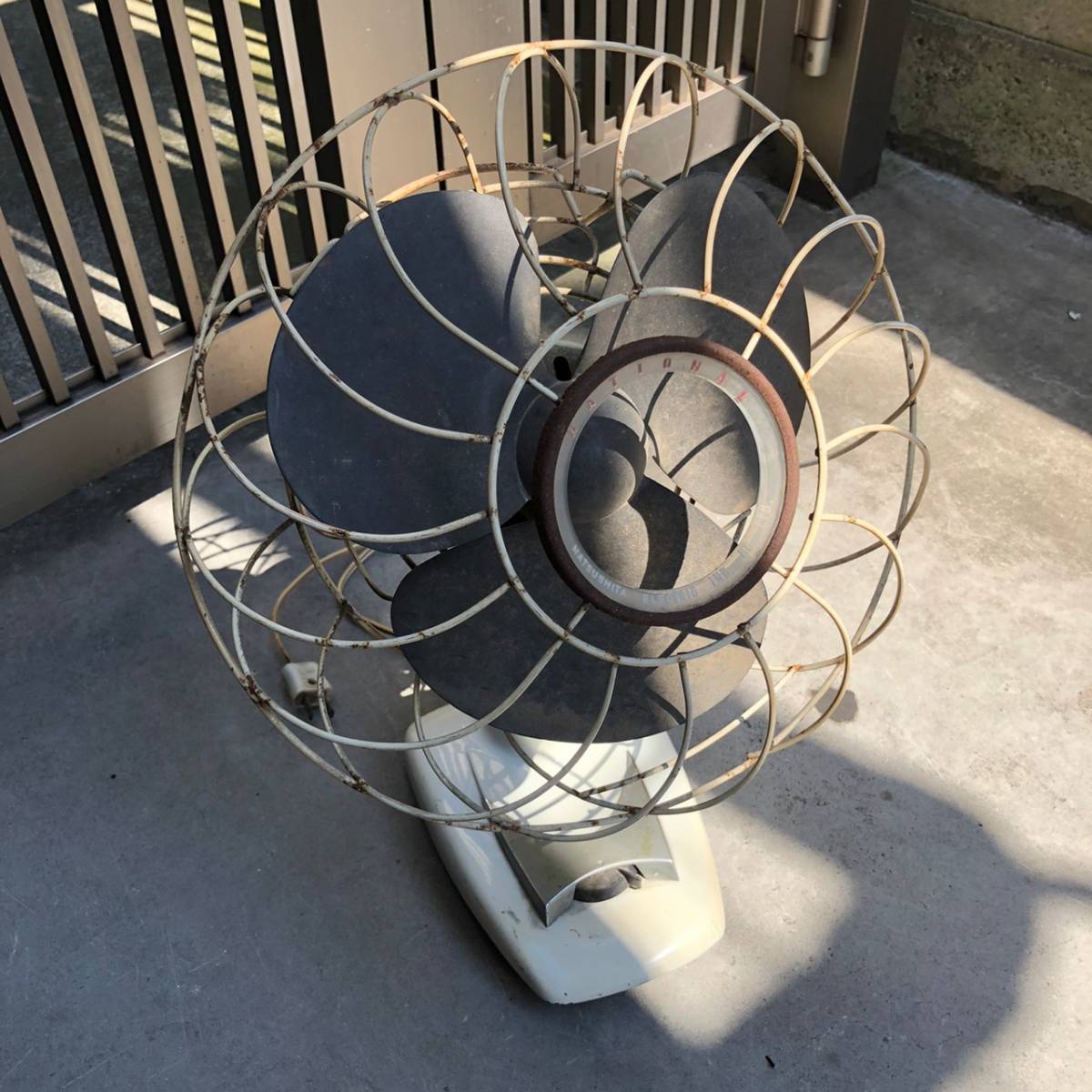 AGK289A National electric fan T-5B National Showa Retro antique that time thing Showa Retro antique that time thing 