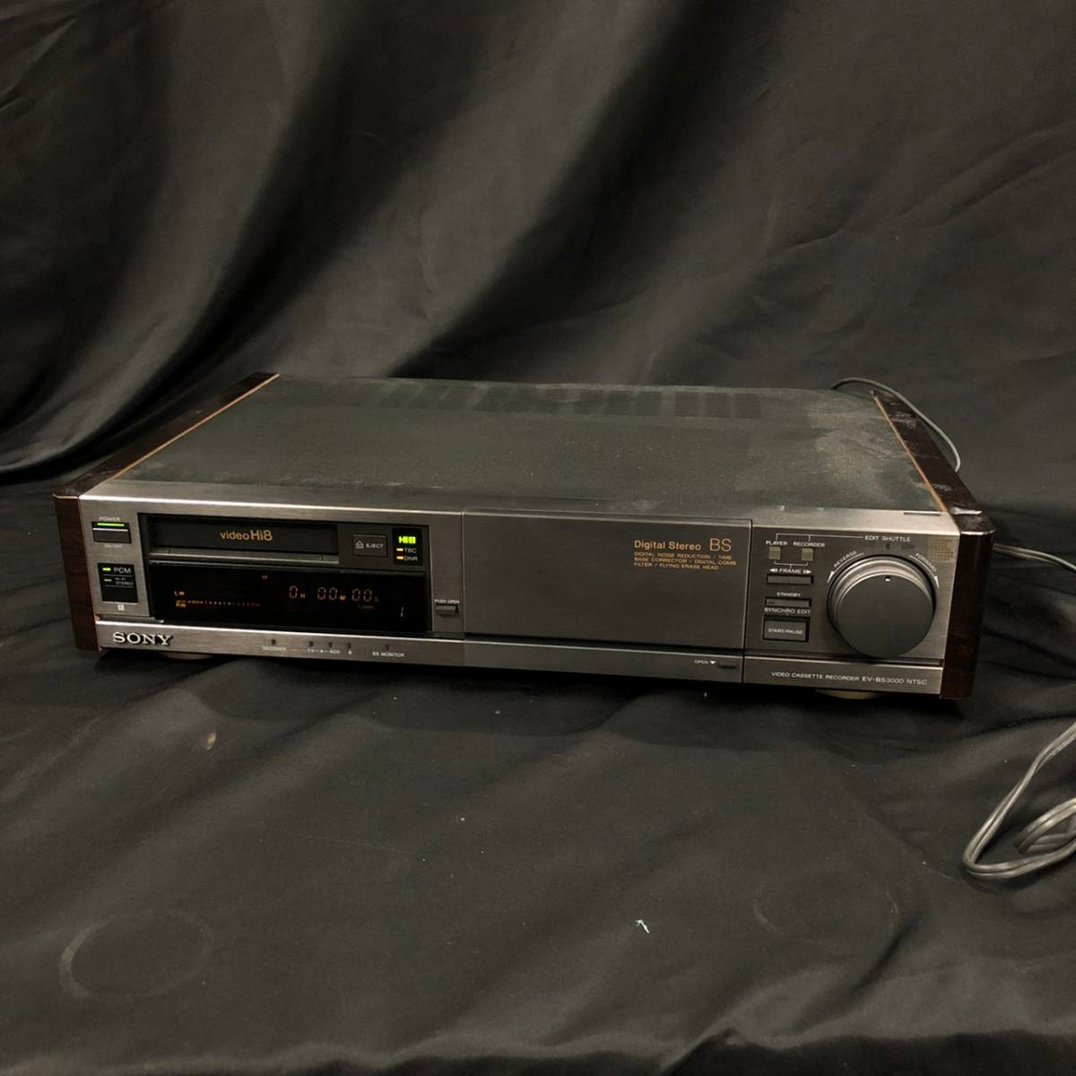 ライトブラウン/ブラック 【希少品】SONY EV-BS3000 NTSC video Hi-8