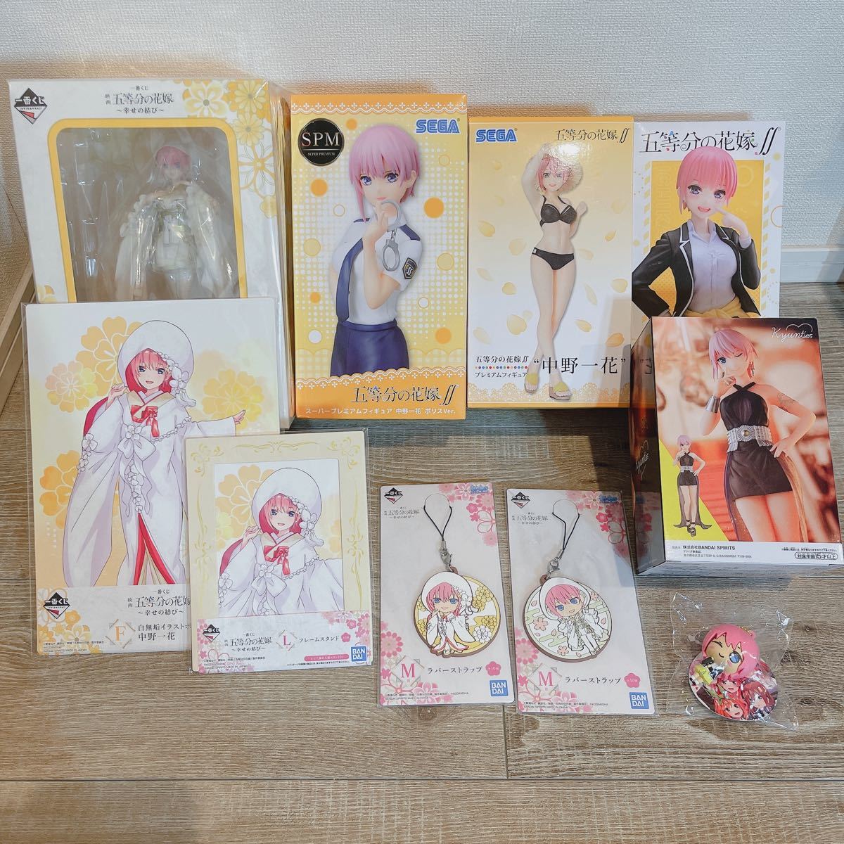 匿名配送】一番くじ 五等分の花嫁 夢のひととき&あなたと一緒に。31点