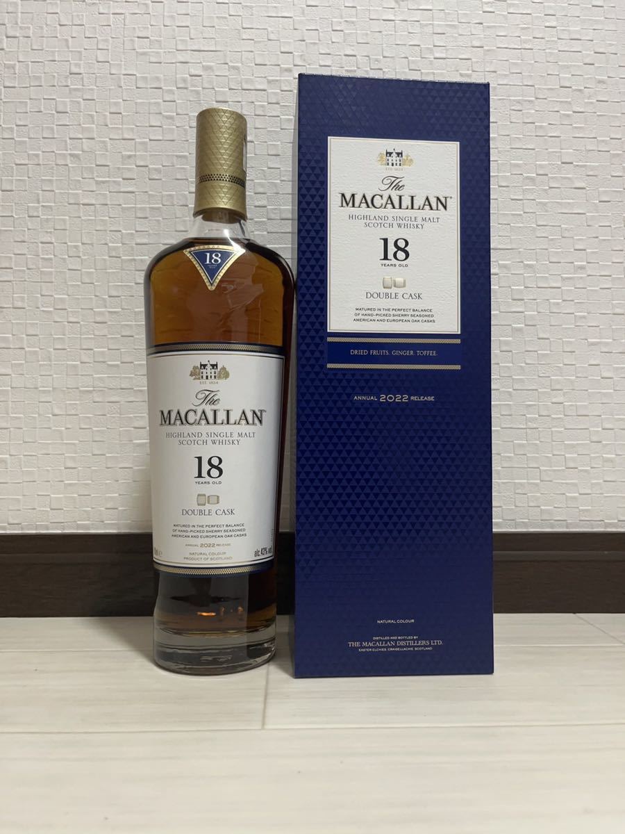 サントリー ザ・マッカラン ダブルカスク18年 43° 700ml The MACALLAN