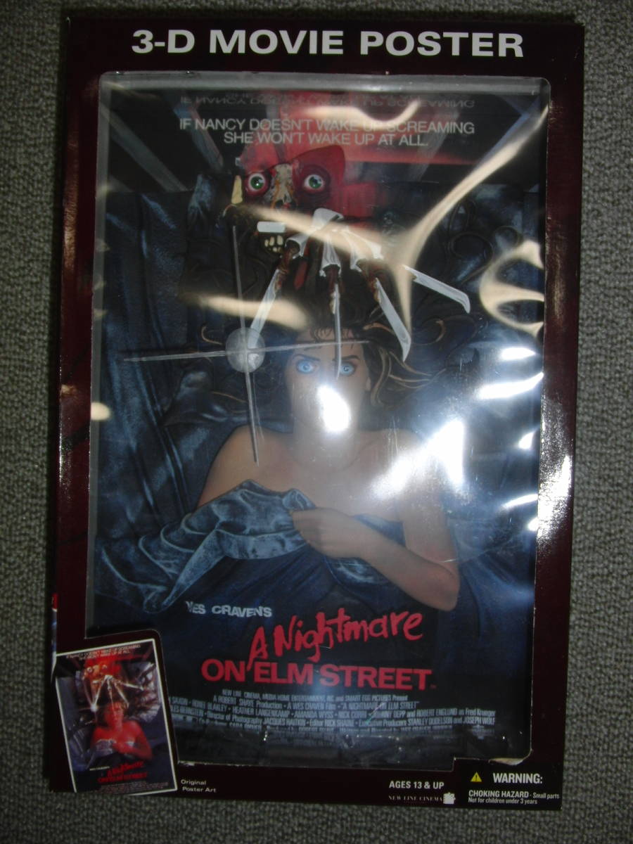  A Nightmare on Elm Street 3D Movie poster mak fur Len 