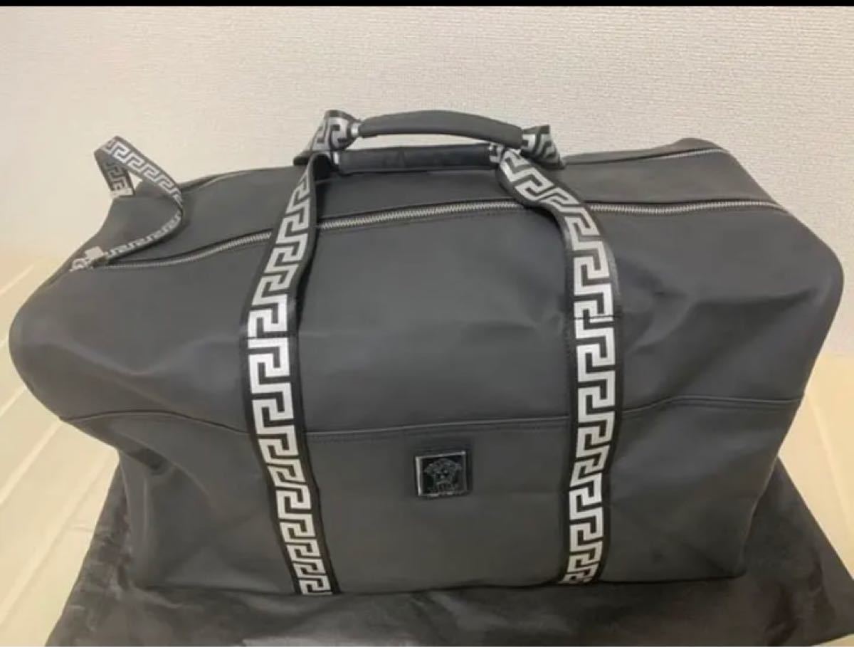 VERSACE ヴェルサーチ ボストンバック メデューサ ロゴテープ 2