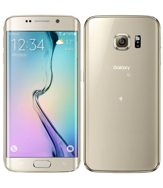 Galaxy S6 edge Gold  64 GB docomo