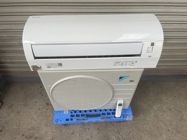 □ダイキン DAIKIN ルームエアコン 主に6畳用 冷房 暖房 冷媒R32 2.2kw