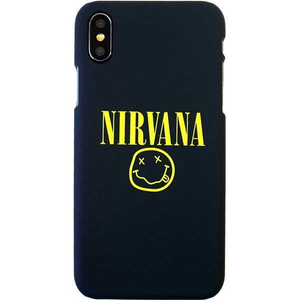 SALE Nirvana iPhoneケース iPhoneX iPhone11Pro 対応 ニルヴァーナ ブラック_画像4