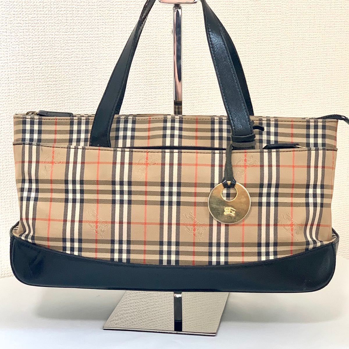 1円 BURBERRY 【究極の逸品】【極美品】 バーバリー ノバチェック