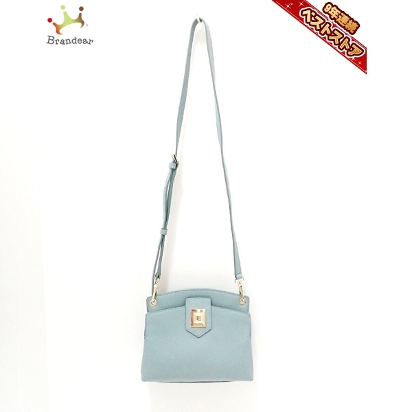 フルラ FURLA ショルダーバッグ ジョアン レザー ブルーグレー
