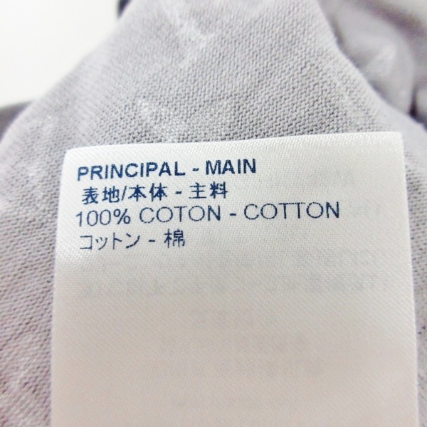 ルイヴィトン LOUIS VUITTON 半袖Tシャツ サイズM 1A8FGT - グレー×白
