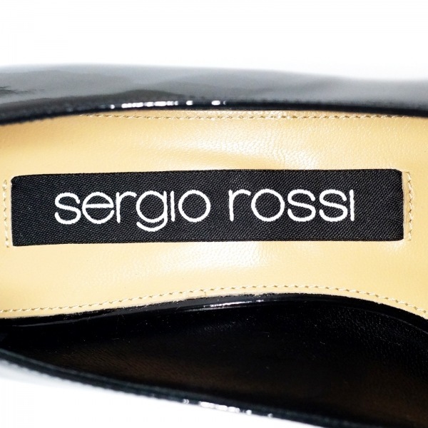 セルジオロッシ sergio rossi パンプス 37 - エナメル(レザー セルジオロッシ sergio rossi パンプス 37 - エナメル(レザー