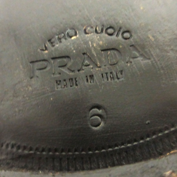 プラダ PRADA シューズ 6 - レザー ボルドー メンズ 靴 的详细信息
